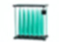 Ester & Erik Deep Lagoon Cone Candle - 54-2 - 48cm - Matt