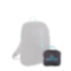 Lifeadventure - Packable Backpack - 25L - packed down