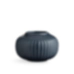 Kahler Hammershøi Tealight Holder - Anthracite - Medium