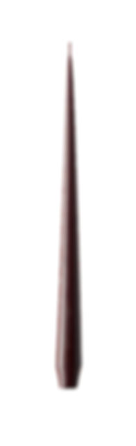 Ester & Erik Aubergine Taper Candle 50 - 32cm - Matt