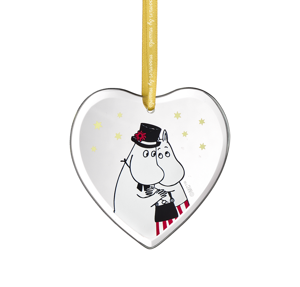 Moomin Christmas Ornament Moominmamma & Moominpappa
