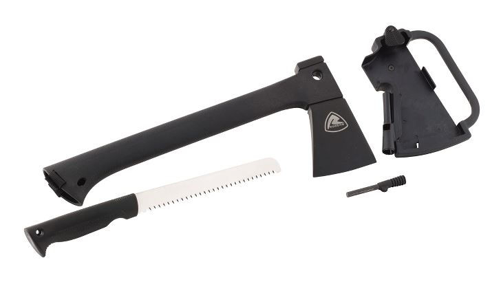 Robens - Multi Axe 35cm - showing all its attachments