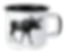 Muurla Nordic Enamel Mug - The Moose
