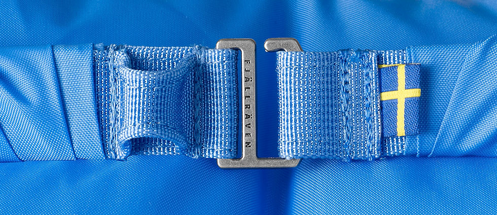 Fjallraven - Waterproof Packbag 20 - UN Blue - metal hook
