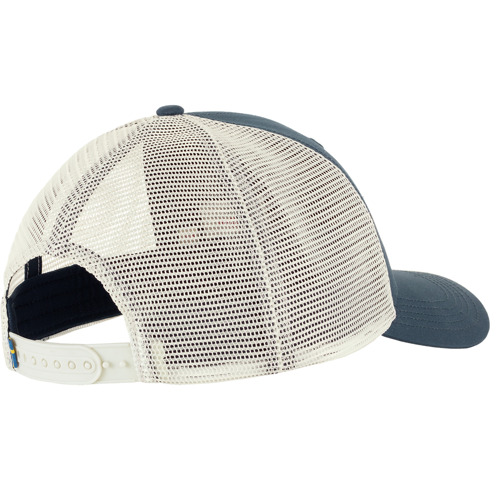 the back of a Fjallraven - Langtradarkeps - Navy