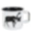 Muurla Nordic Enamel Mug - The Reindeer