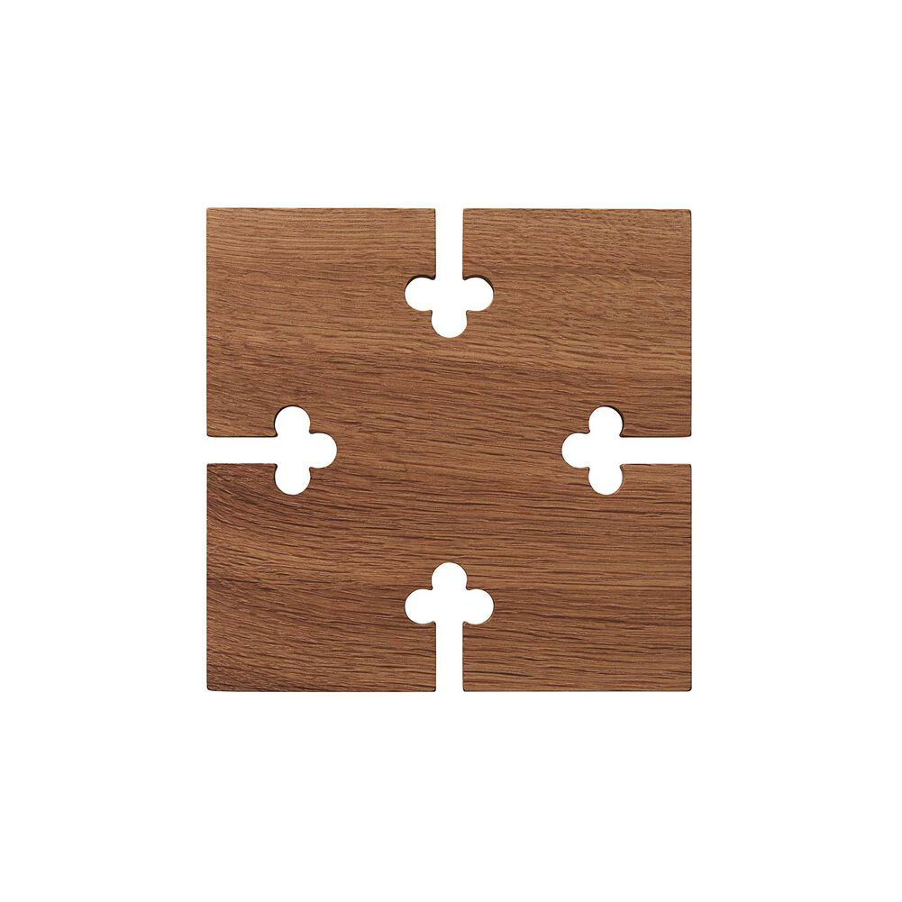 Warm Nordic - Gourmet Wood Trivet - Square Oak