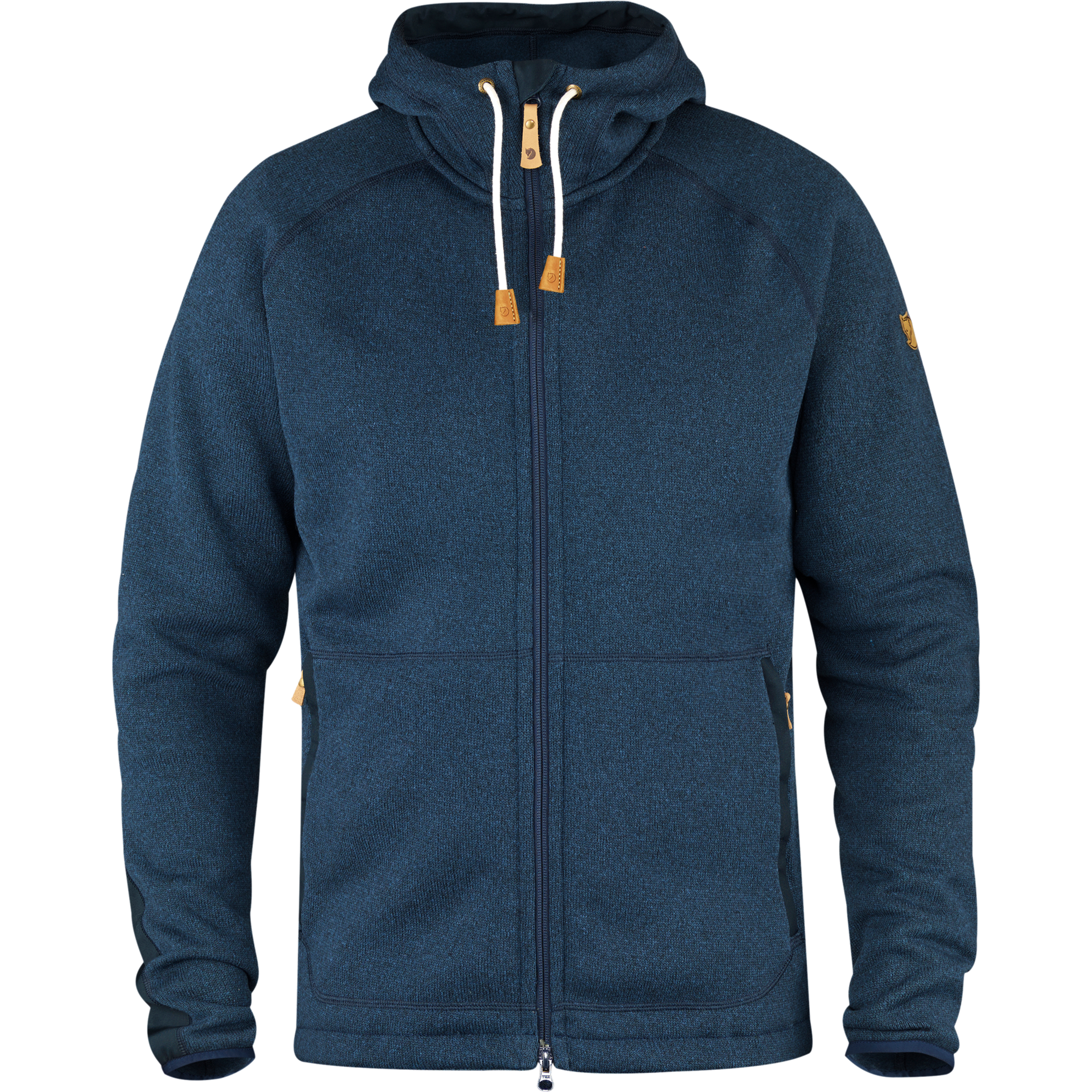 Fjallraven - Ovik Fleece Hoodie - Mens - Navy