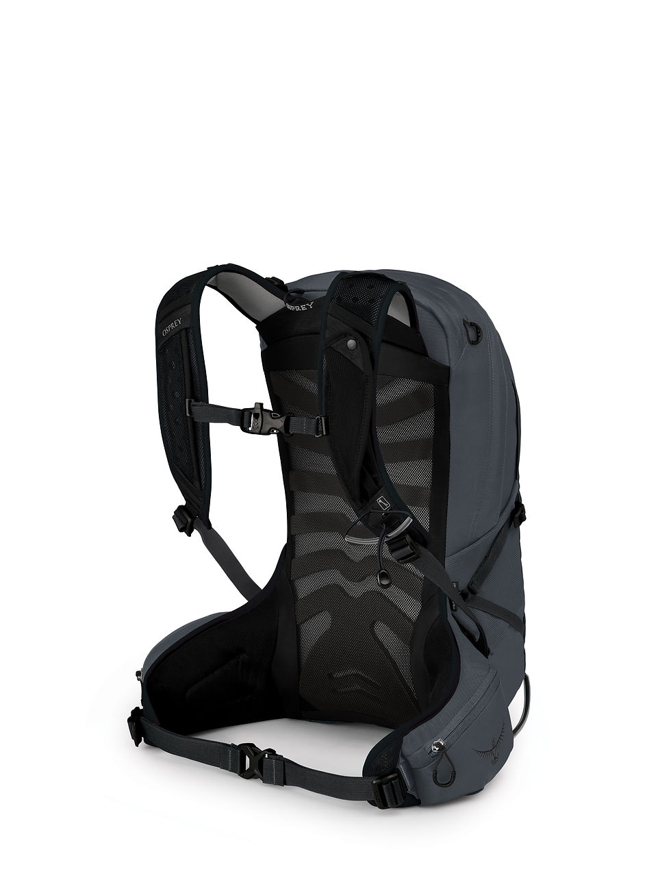 back view Osprey - Talon 11 - Eclipse Grey - Mens rucksack