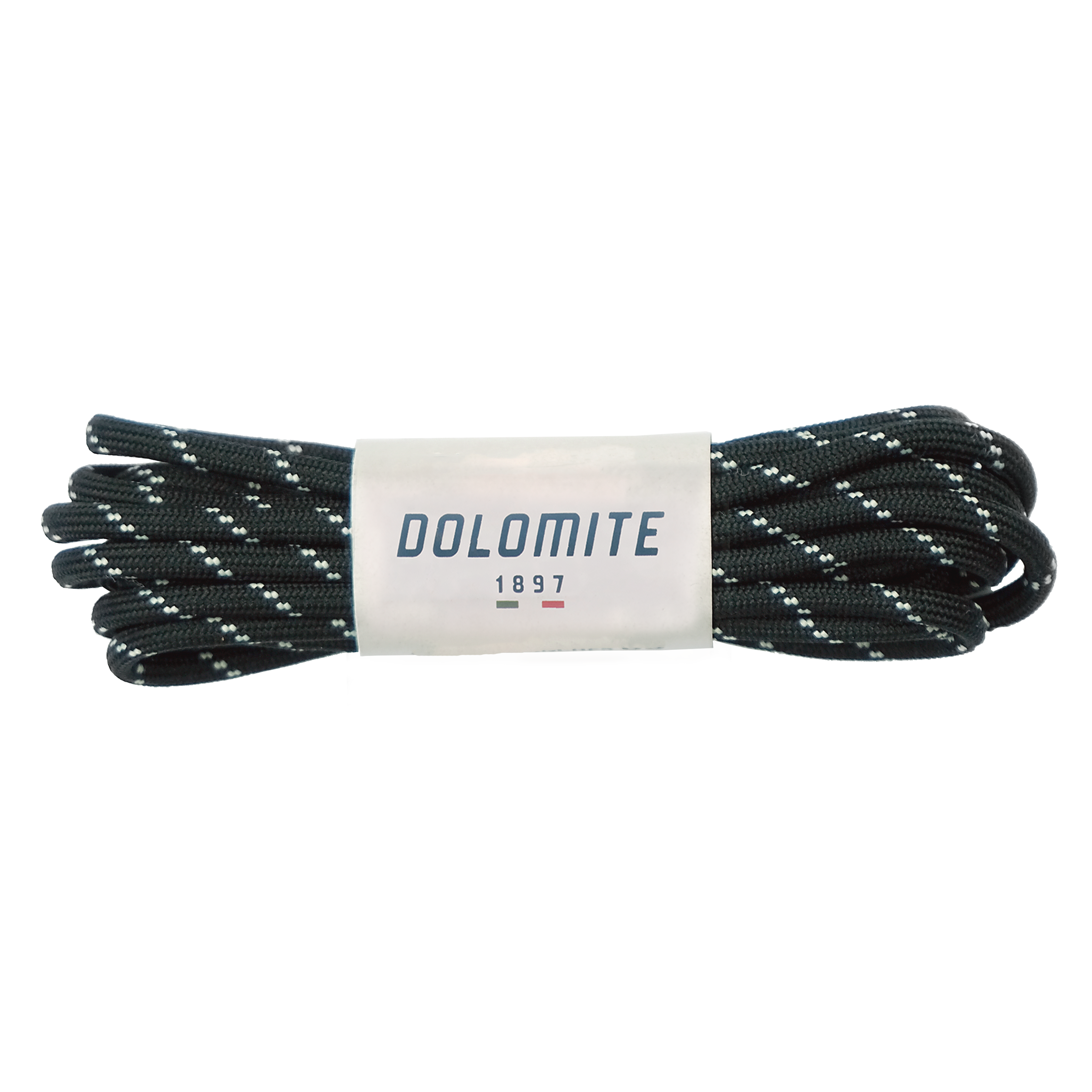 Dolomite - Hiking Laces Low - Black/Aluminium Grey 140cm