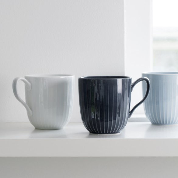 Kahler Hammershøi Mug - White - 33cl - uk stockists