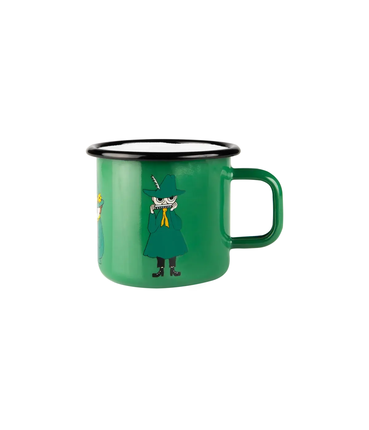 Moomin Enamel Mug - Retro - Snufkin - Green