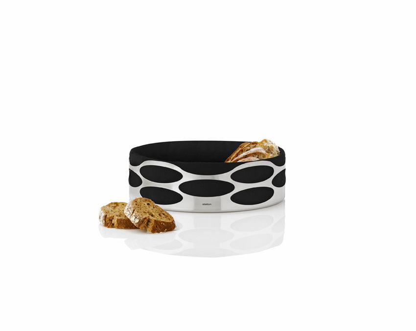 Stelton Embrace Bread Tray - Black - uk stockists