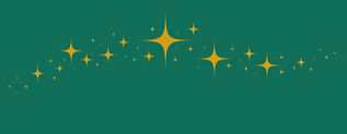 line of twinkling stars