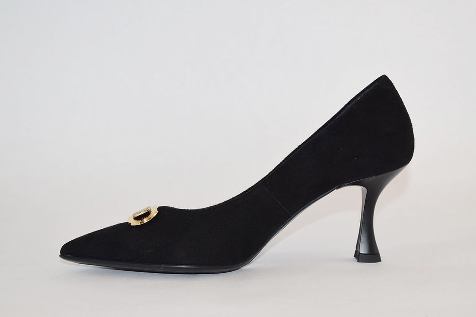 Thumbnail: DFC RELAX 7100 Leather, Suede Leather Pumps