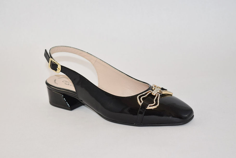 Thumbnail: DFC RELAX 2706 Leather Sling Back Mules