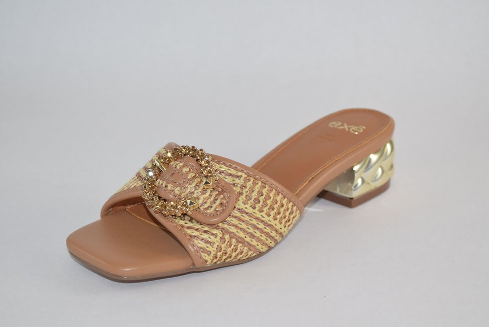 Thumbnail: Exe Katy 410 Raffia-style Slip On Sandal