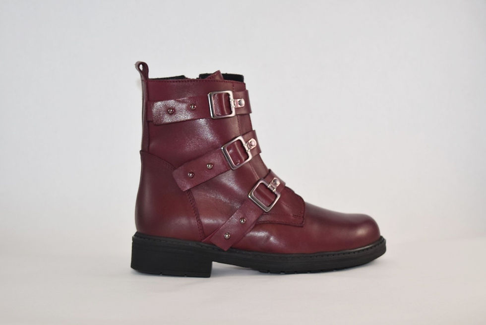Thumbnail: Alessandra Bruni 4743 Leather Ankle Boots
