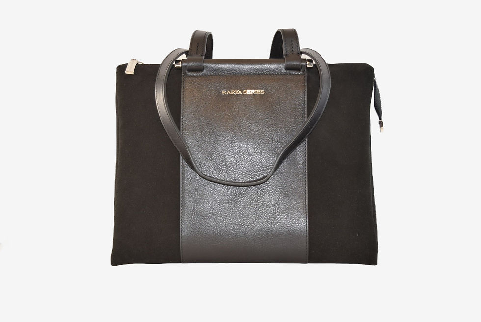 Thumbnail: Karya 2602 Large Leather Bag