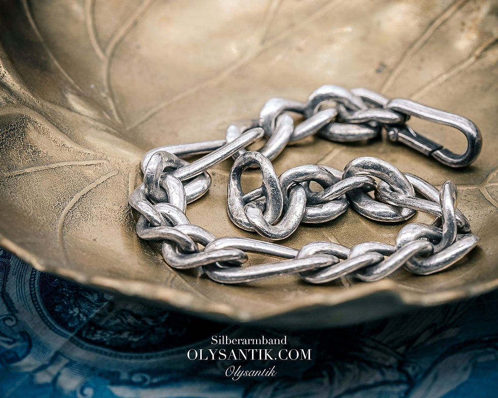 銀料扎實的925銀費加洛平鍊