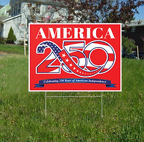 EZ903 AMERICA 250-CURB SIGN ONLY (ECONOMY HOLDER SOLD SEPARATE).jpg