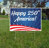 EZ903 HAPPY 250-CURB SIGN ONLY (ECONOMY HOLDER SOLD SEPARATE).jpg