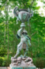 Samurai Warrior in the Gardens