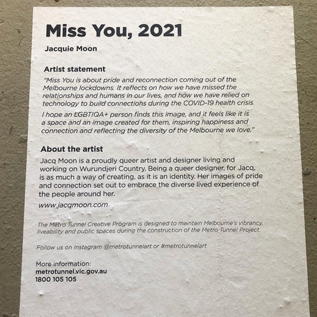 Artist statement by Jacq Moon