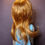 Thumbnail: SAVANNAH doll wig in light auburn size 8-9