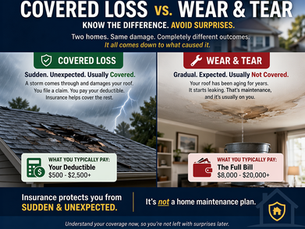 Covered Loss vs. Wear and Tear: Why Some Insurance Claims Get Denied (and How to Avoid Surprises)