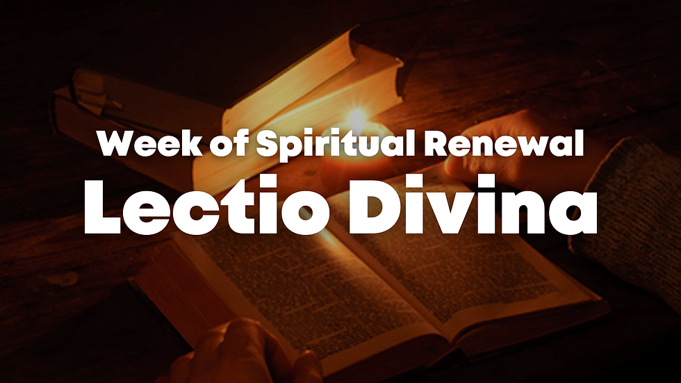 Lectio Divina | Oak Hill UMC