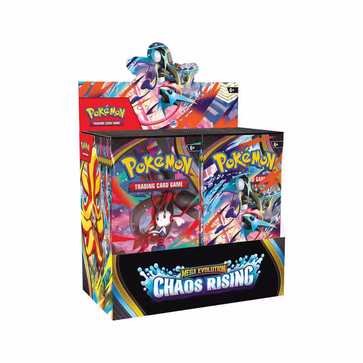 Pokémon TCG: Mega Evolution Chaos Rising Booster Display