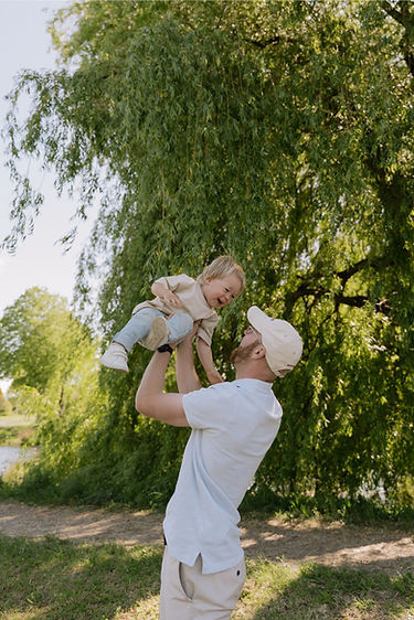 Family insured by Beacon Life