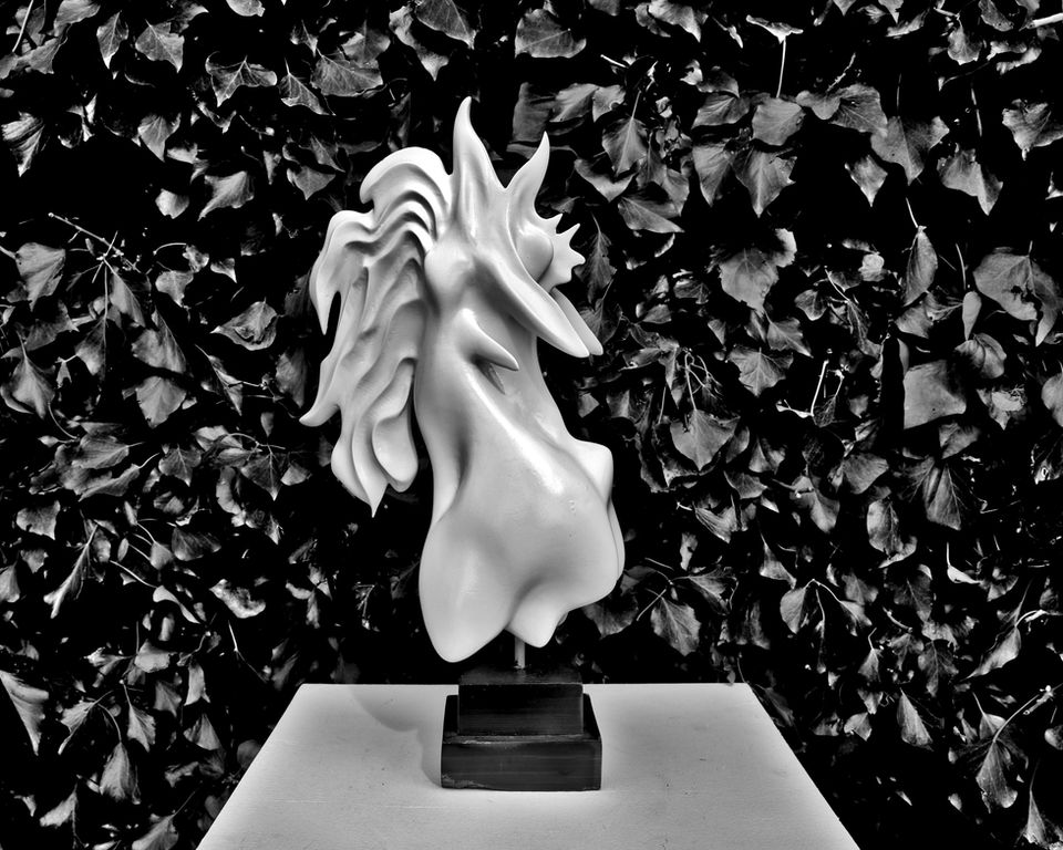'Burn again to dust' chamber style maquette sculpted by Ben Poole Phillips