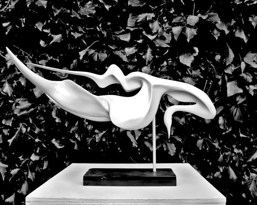 'So it is, there it goes' chamber style maquette sculpted by Ben Poole Phillips