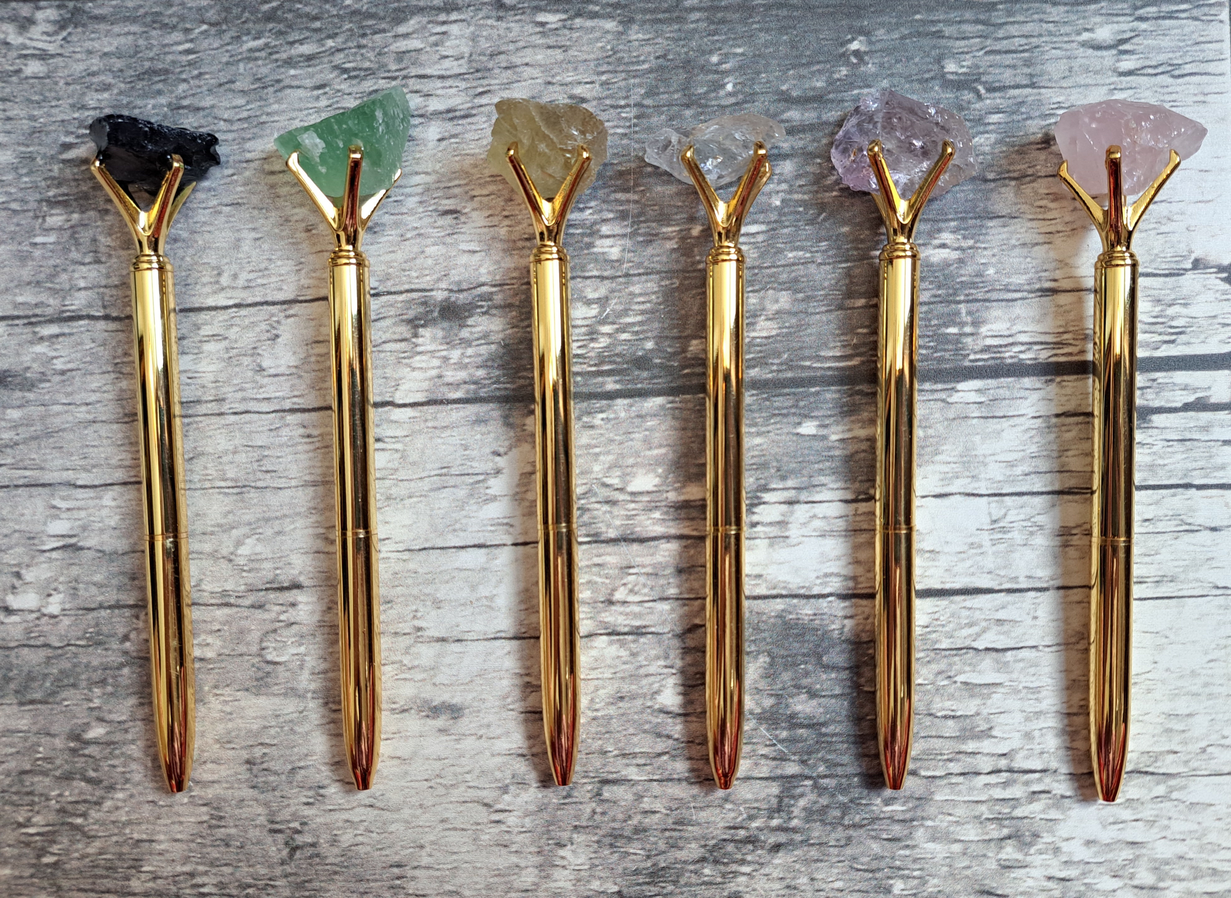 Crystal Pens with Reiki Energy