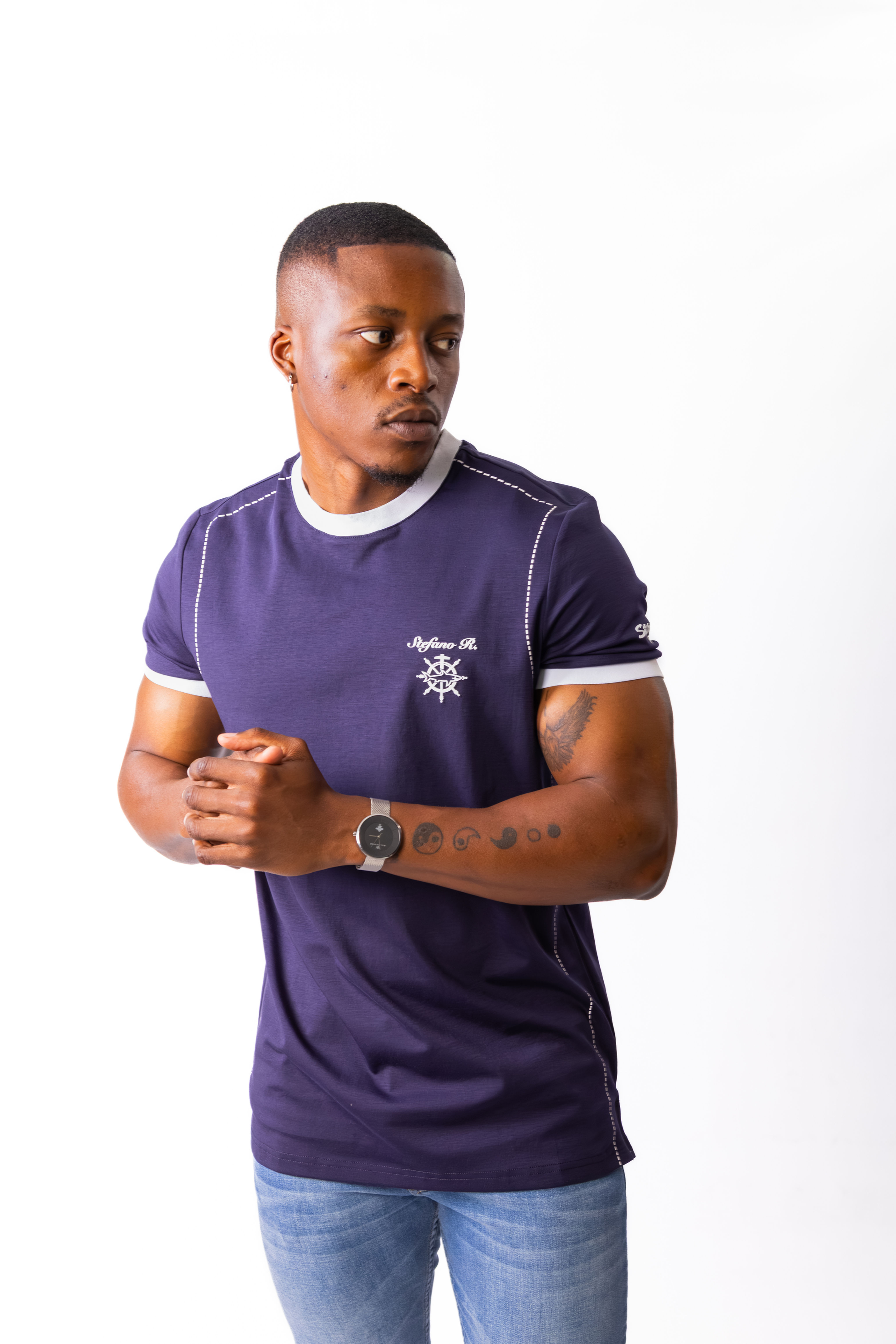 SR Yachting T-shirt Navy