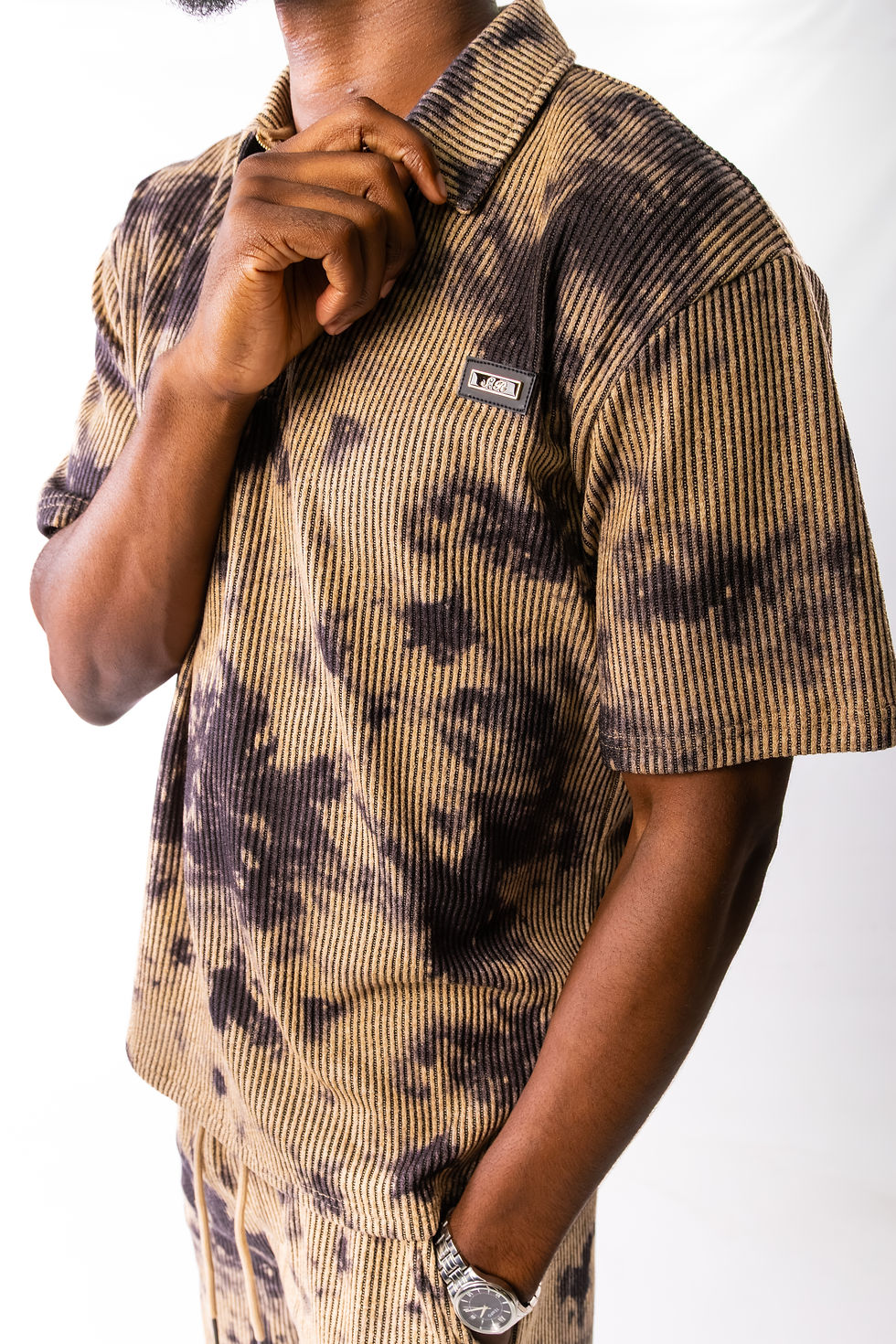 Thumbnail: SR 2-Piece Tie-Dye Set - Beige