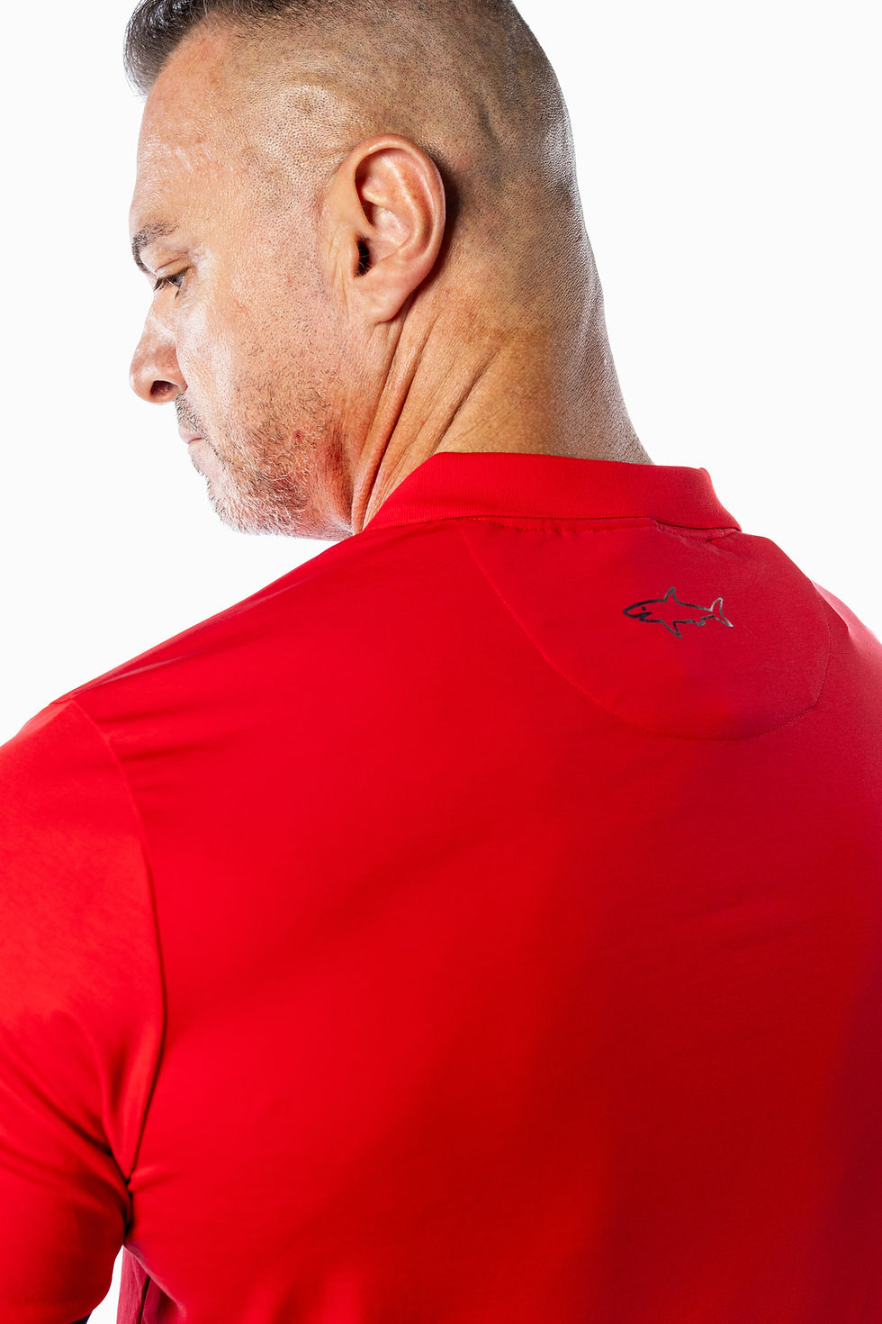 Thumbnail: Yachting Golfer Red & Navy
