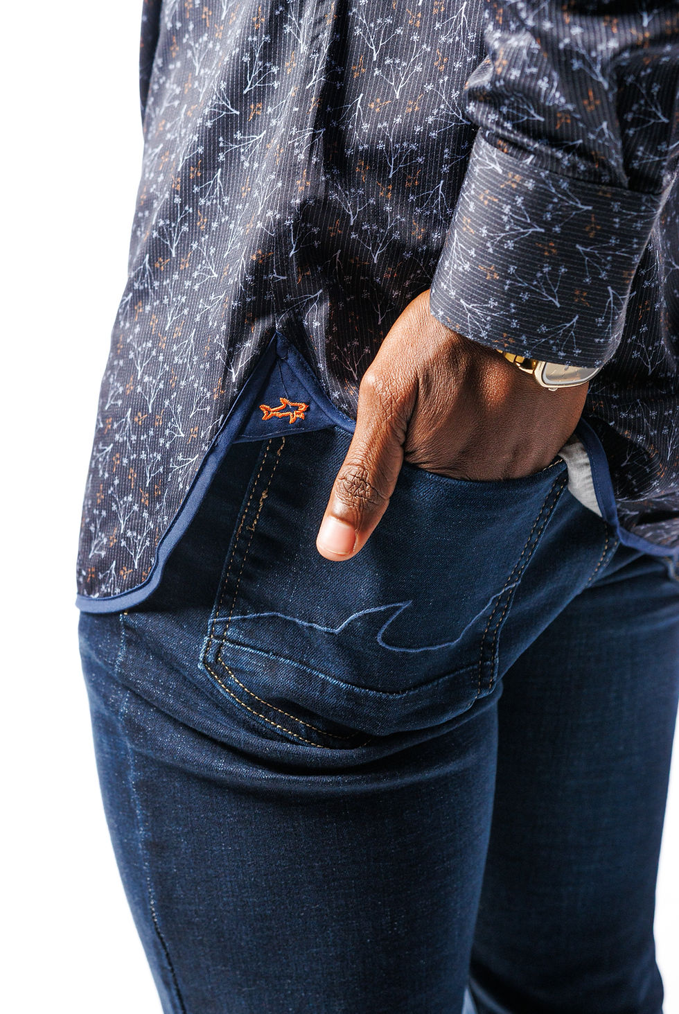Thumbnail: Navy Statement Shirt