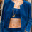 Thumbnail: Blue Velvet Jacket in chanel style