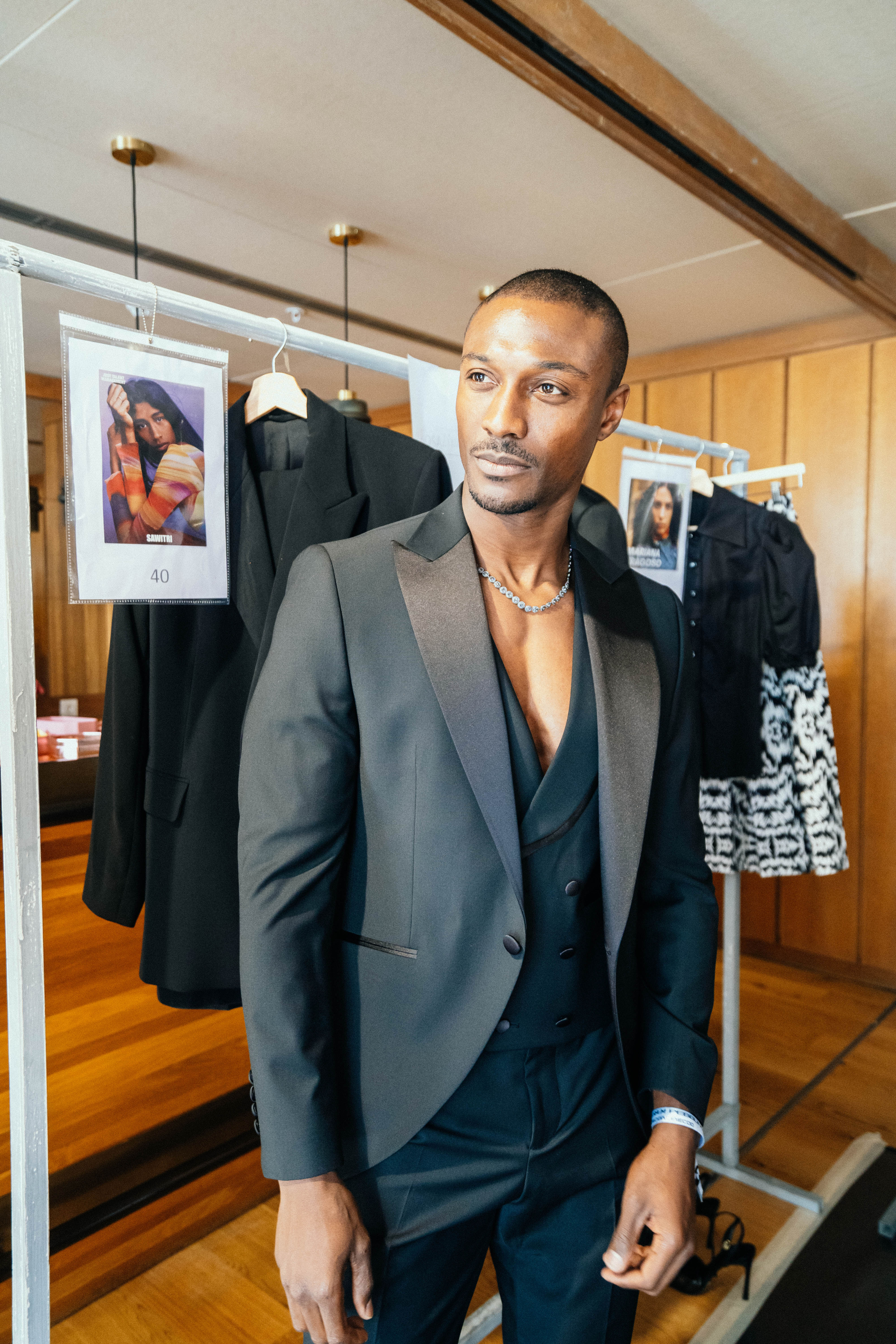 Black Man Suit from Roselyn Silva