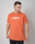 Athlete Shirt Unisex, kurzarm, orange, Manuel Guyer Personal Trainer, Shop