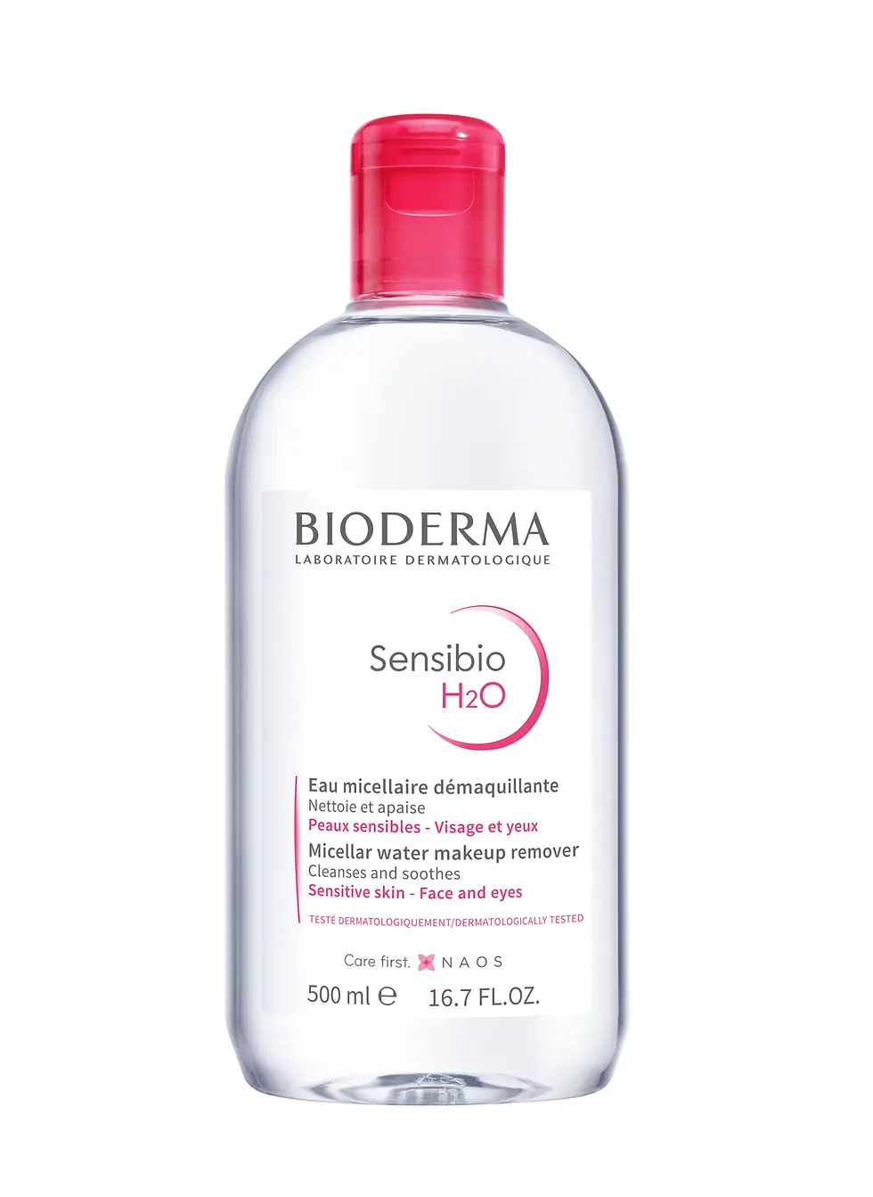 Bioderma Sensibio H2O Micellar Water for Sensitive Skin 500ml (without Pump)