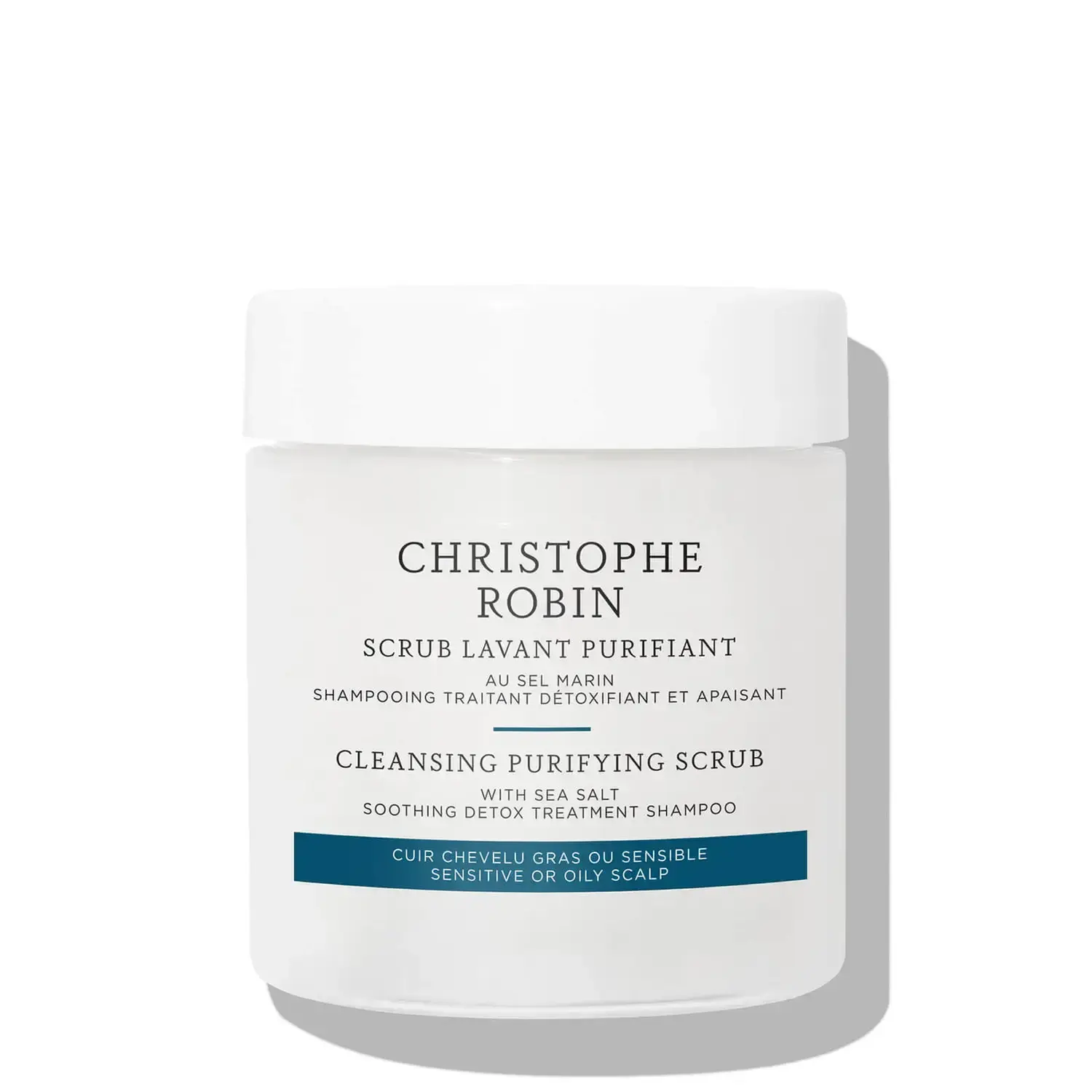 Christophe Robin Purifying Scrub with Sea Salt 75 ml
