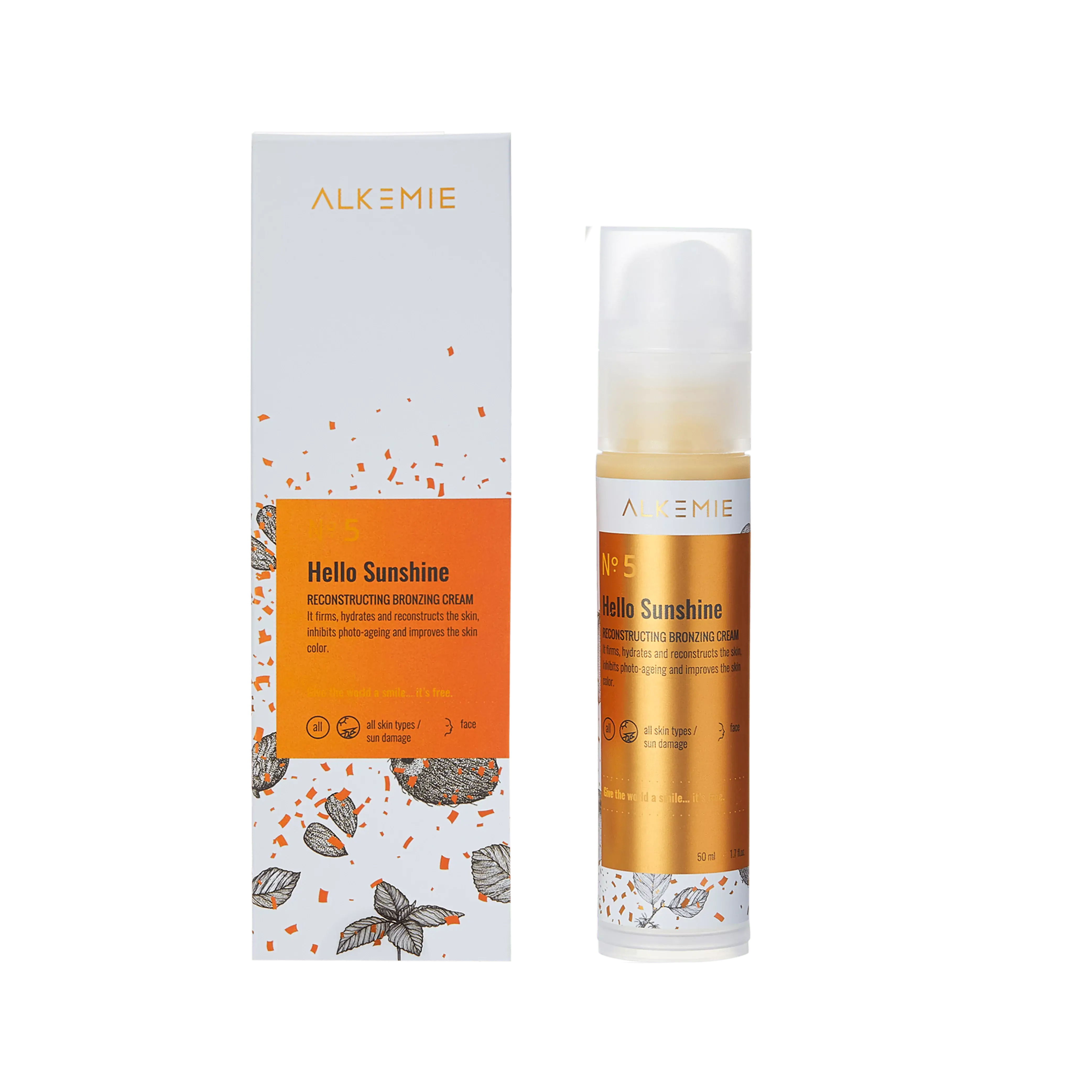 Alkemie Hello Sunshine Reconstructing Bronzing Cream 50ml