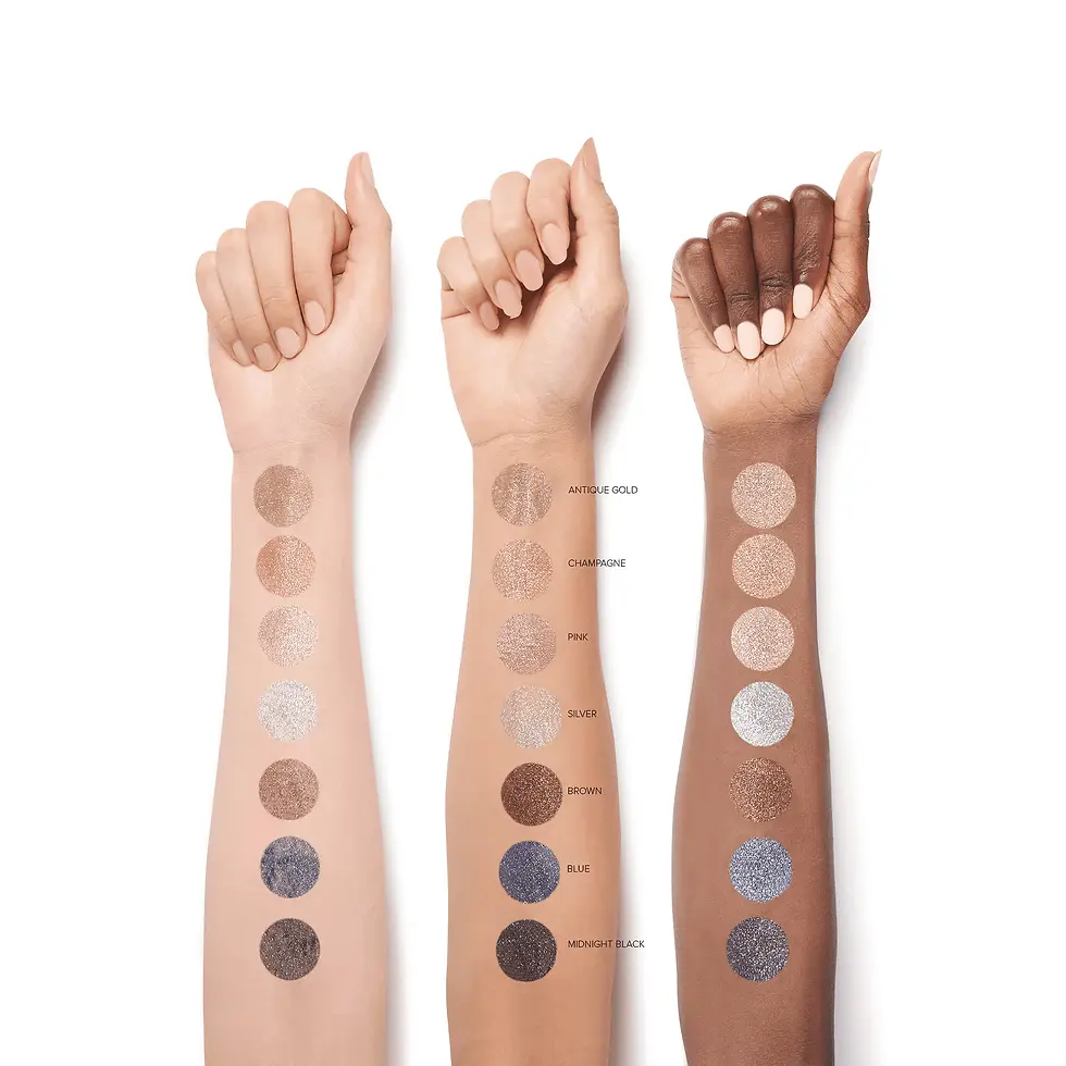 الصورة المصغرة: Girlactik Sparkle Singles Mono Eyeshadow -Midnight Black