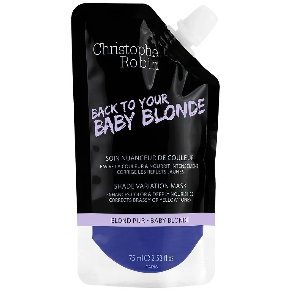 Christophe Robin Shade Variation Mask Pocket Baby Blond