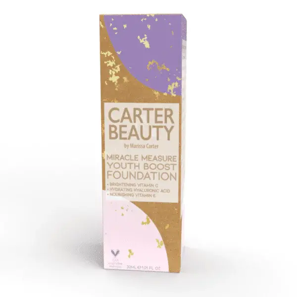 الصورة المصغرة: buy Carter Beauty  Miracle Mesure Youth Boost Foundation - Caramel Chew buy foundation minervaderm