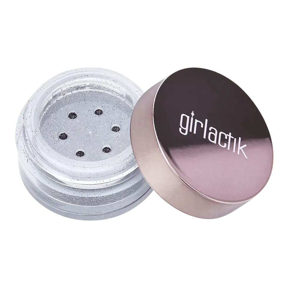 Girlactik Sparkle Singles Mono Eyeshadow -Midnight Black